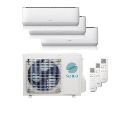 Sendo AEOLOS airco Multi-split set 2 x 2.5 kW + 1 x 3.5 kW